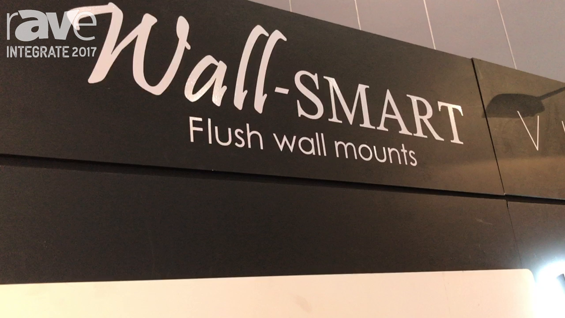 Integrate 2017: Wall-Smart Demos Flush Wall Mounts at the Convergent Design Booth