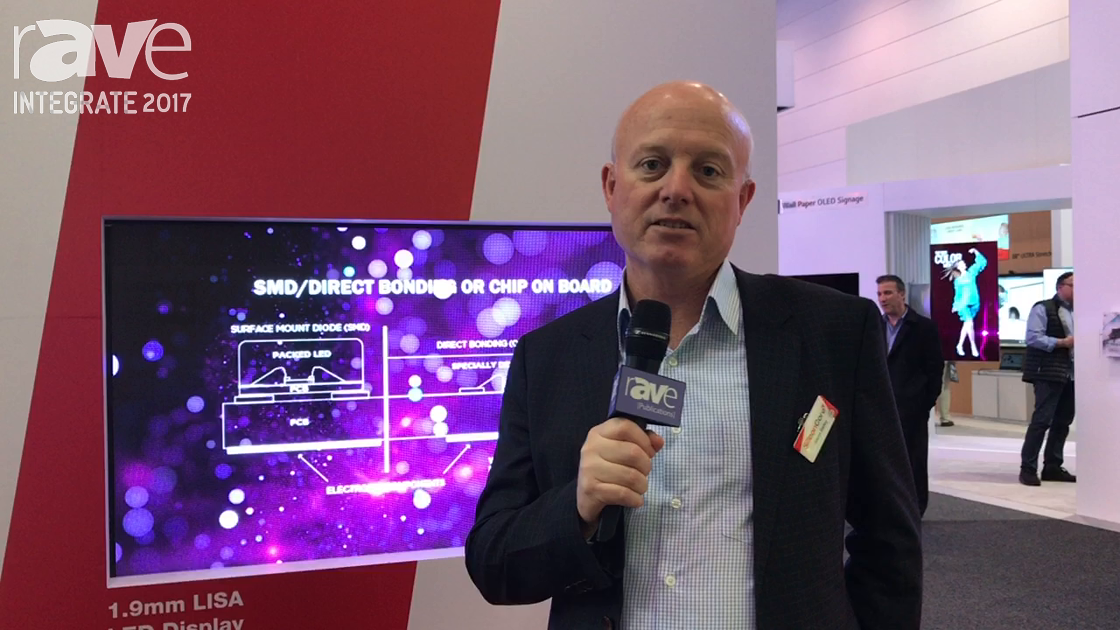 Integrate 2017: SiliconCore Shows LISA Chip in a 1.9mm LED Display