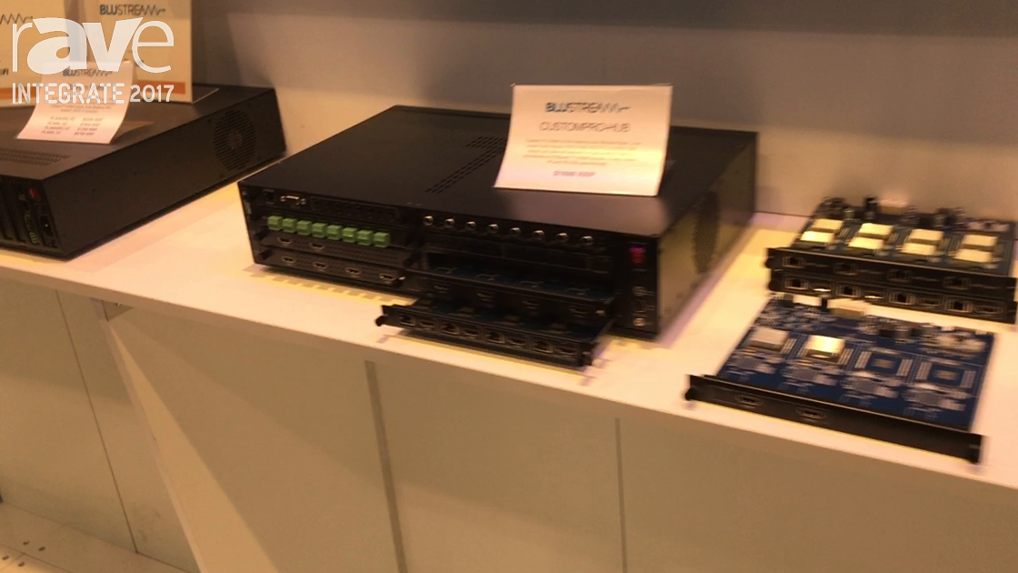 Integrate 2017: BluStream Launches CustomPro-Hub for Customizing Matrix Switchers