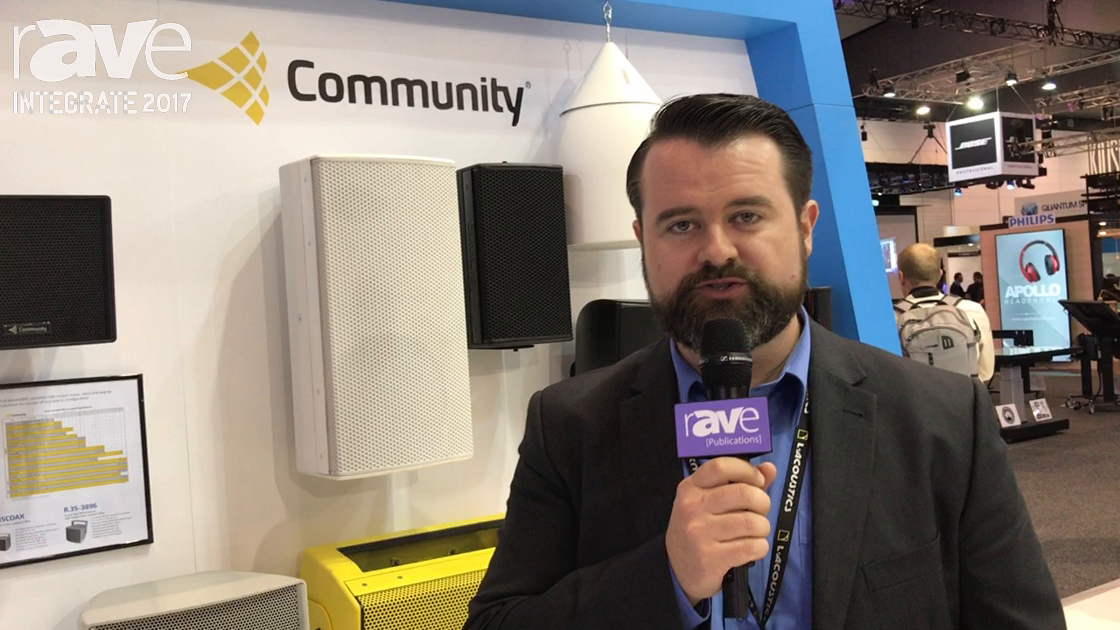 Integrate 2017: Community Professional Loudspeakers Launches TT-1020 Tunnel Horn on the Hill Stand