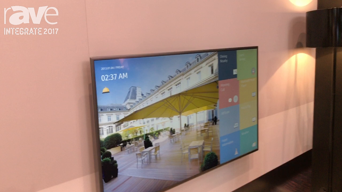 Integrate 2017: Samsung Demos Its 690 Series Hospitality Displays With LYNK REACH Smart System
