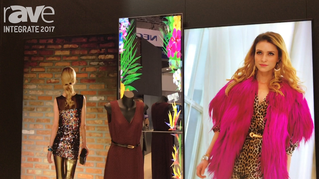 Integrate 2017: Samsung Features Its Samsung Mirror Displays for Retail Environments