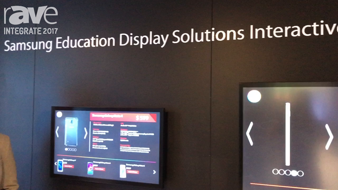 Integrate 2017: Samsung Highlights Its PMF-BC Series of Capacitive Touch Displays