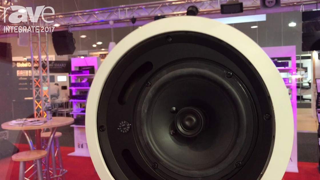 Integrate 2017: Tannoy Features CVS, CMS Series In-Ceiling Speakers on the Australis Pro Audio Stand