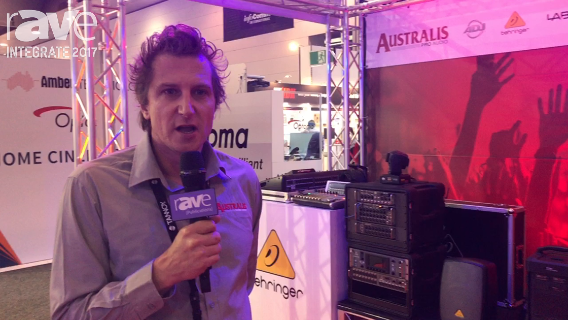 Integrate 2017: Turbosound Intros TLX Liverpool Line Array Range on the Australis Pro Audio Stand