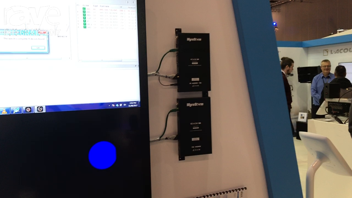 Integrate 2017: WyreStorm Features Network HD Series of Encoder and Decoders on the Hills Stand
