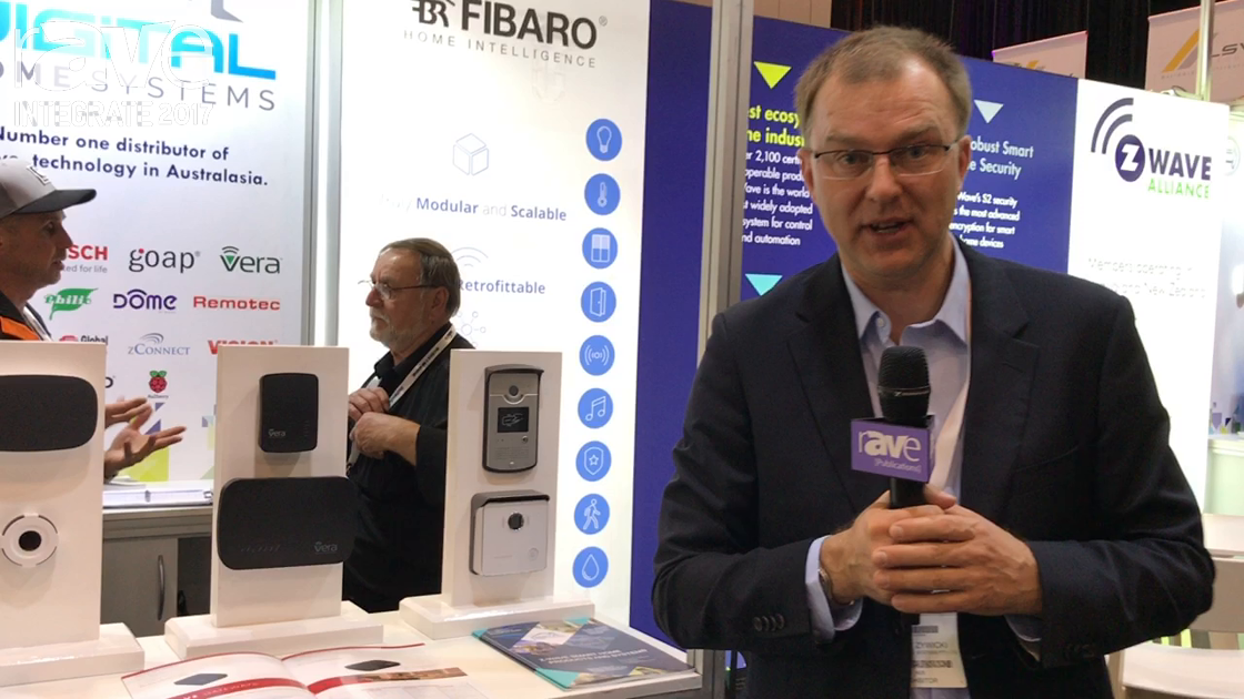 Integrate 2017: Z-Wave Shows Off Digital Home Systems Vera Plus Home Controller