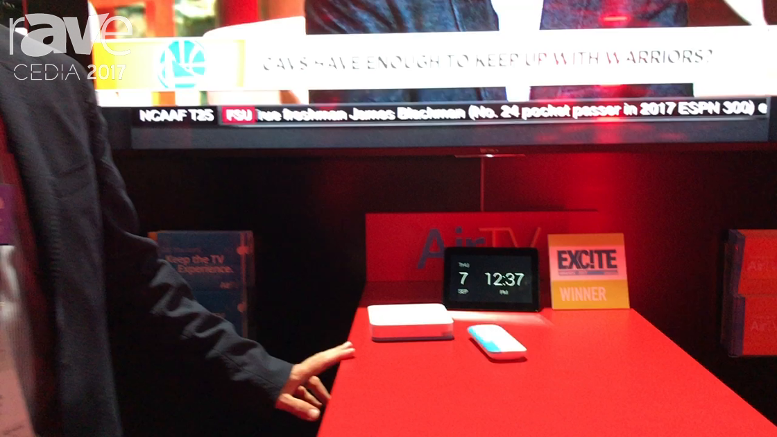 CEDIA 2017: Dish Highlights AirTV Player Streaming Set Top Box That Integrates Local Antenna TV