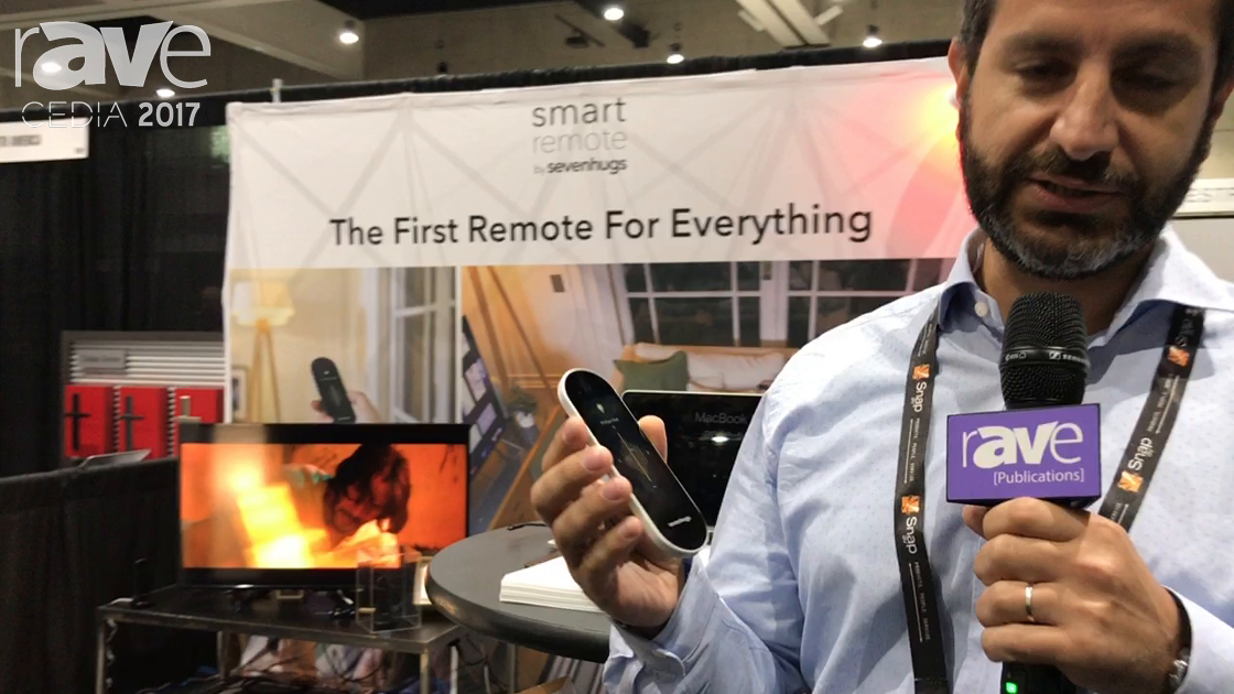 CEDIA 2017: Sevenhugs Demos Its Smart Remote, the First Remote for Everything