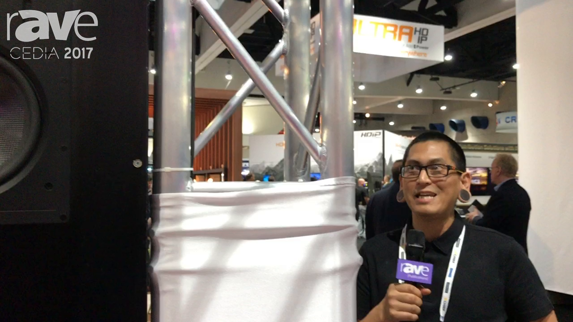 CEDIA 2017: Audio Gear Group Exhibits OSD Audio Black Series T83 Speaker