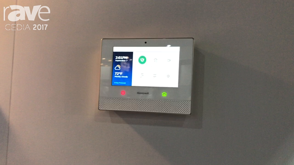 CEDIA 2017: Honeywell Exhibits Lyric Controller