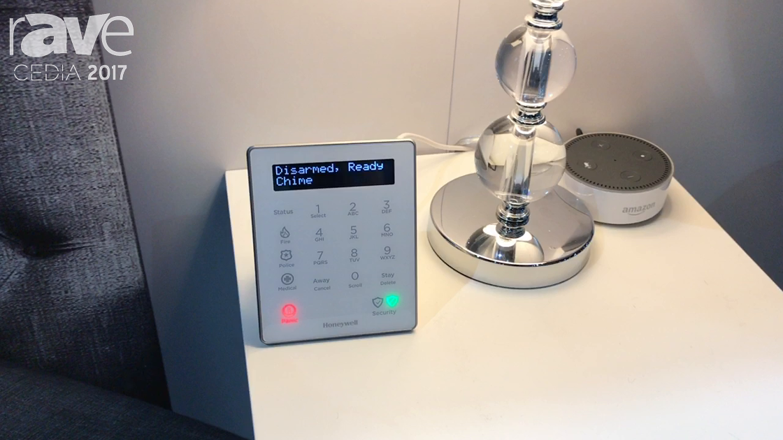 CEDIA 2017: Honeywell Presents Lryic Keypad for Lyric Controller