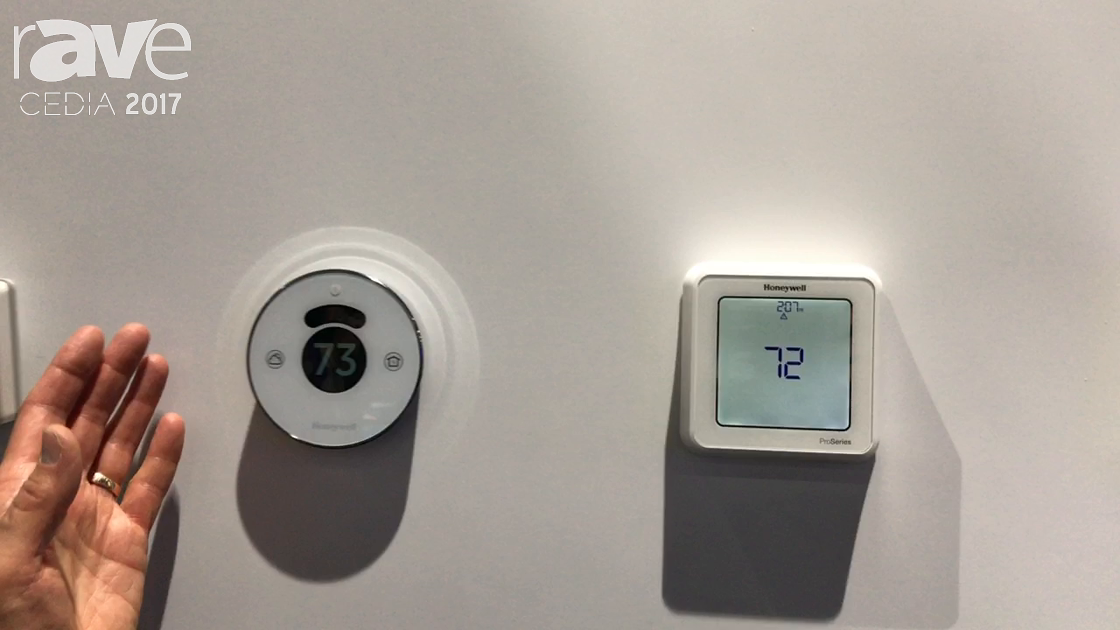 CEDIA 2017: Honeywell Shows Off Lyric Round Thermostat