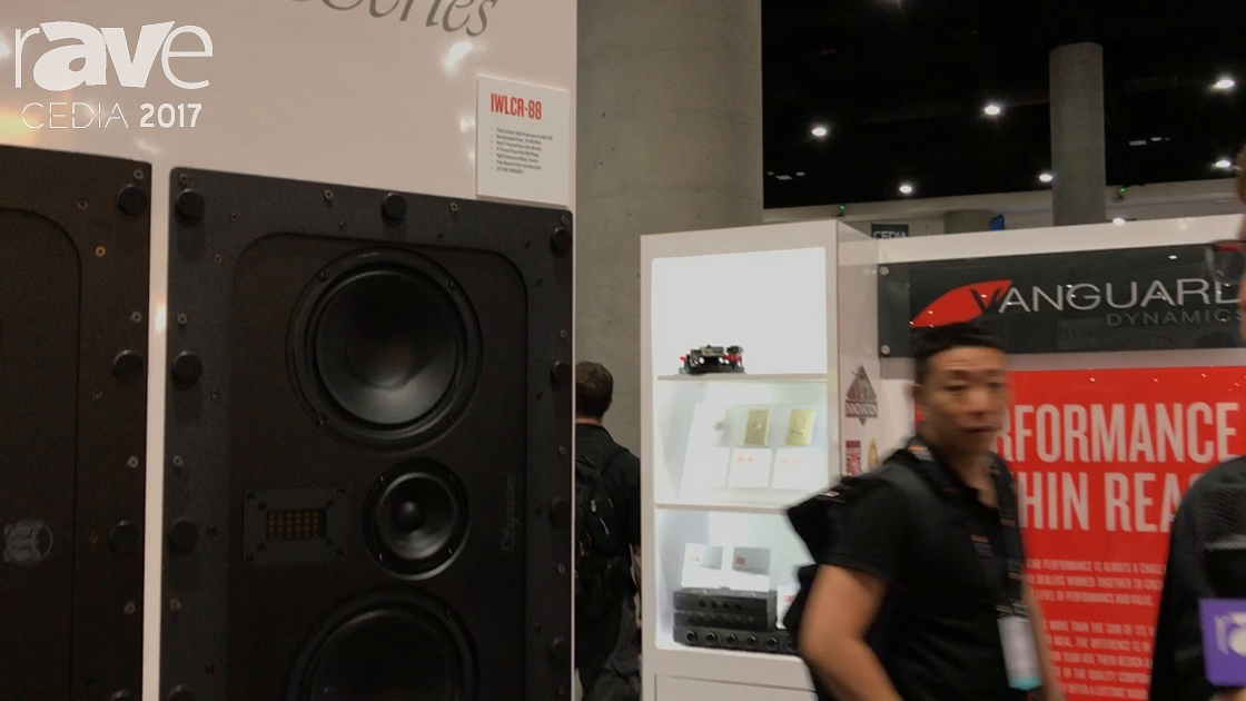 CEDIA 2017: The DaVinci Group Exhibits IWLCR-88 In-Wall Speaker
