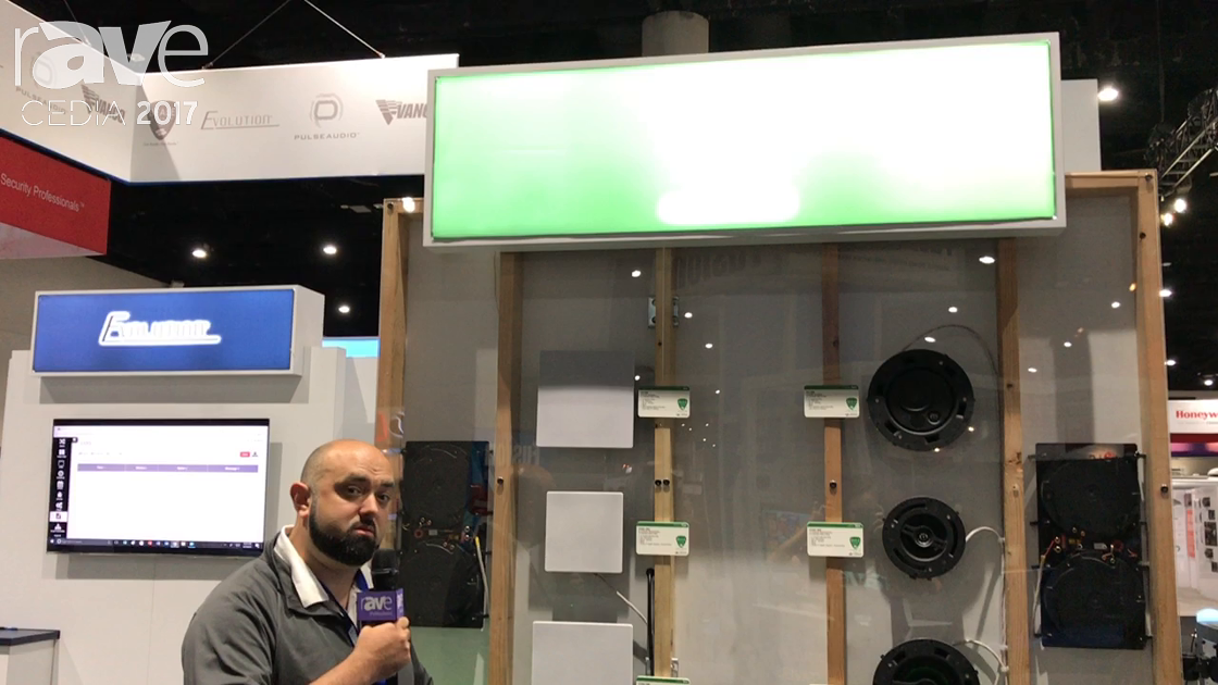 CEDIA 2017: Vanco Talks About ICW4-MB Beale Street Audio Speakers