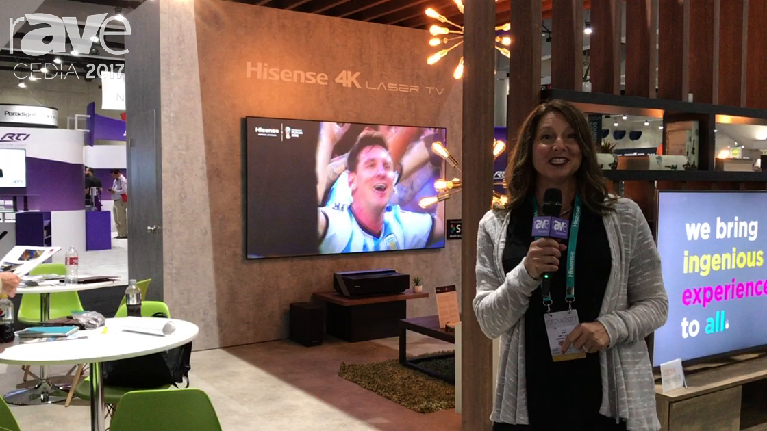 CEDIA 2017: Hisense Introduces 4K Laser TV