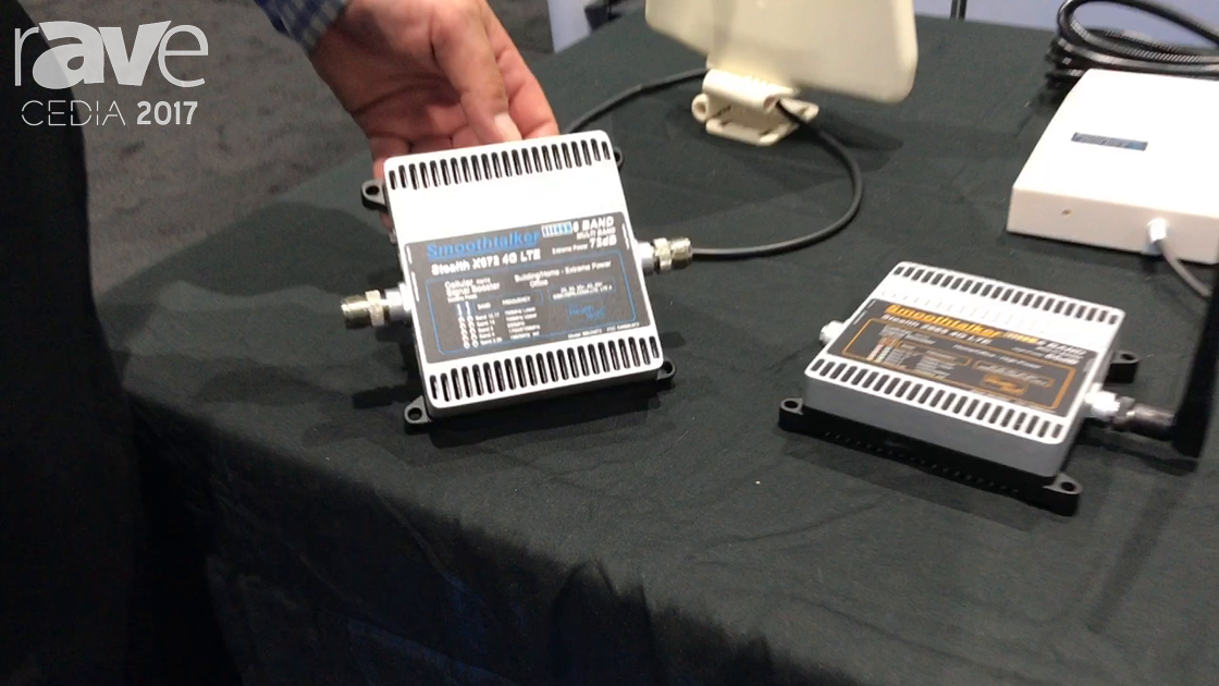 CEDIA 2017: SmoothTalker Launches New Stealth X672 4G LTE 6-Band Cell Signal Booster