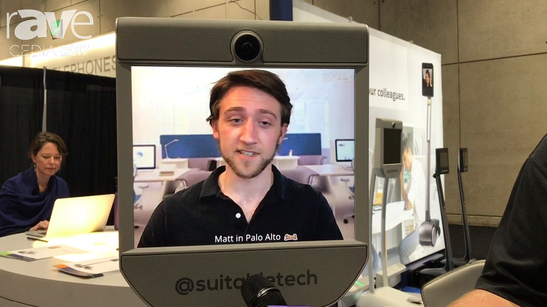 CEDIA 2017: Suitable Tech Demos Beam Videoconferencing Robot