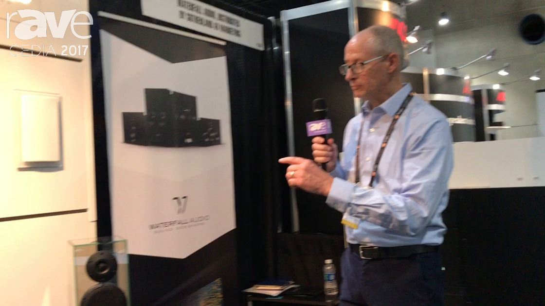 CEDIA 2017: Sutherland AV Marketing Shows Off Waterfall Audio Glass and Pro Custom Series Speakers