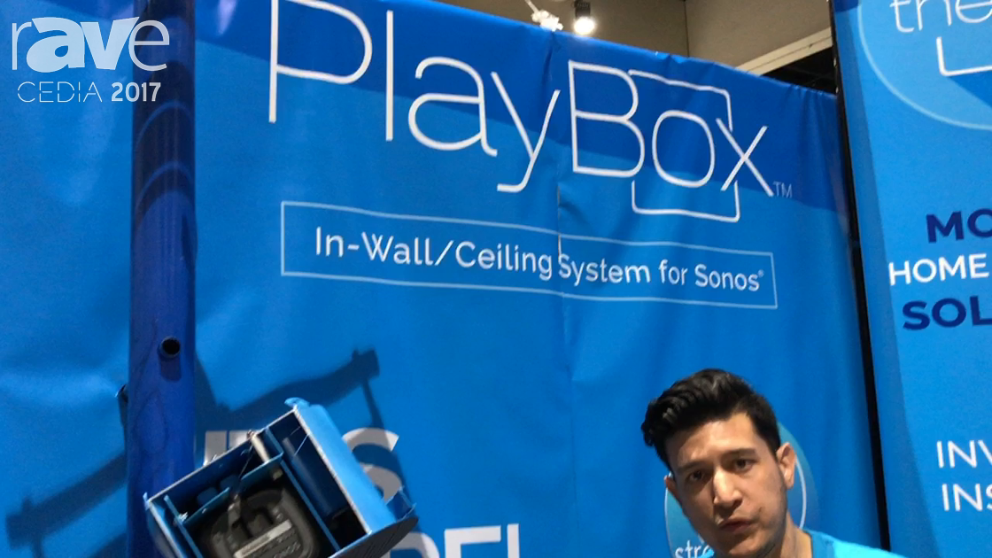 CEDIA 2017: Thenos Shows Off PlayBox In-Wall/Ceiling System for Sonos