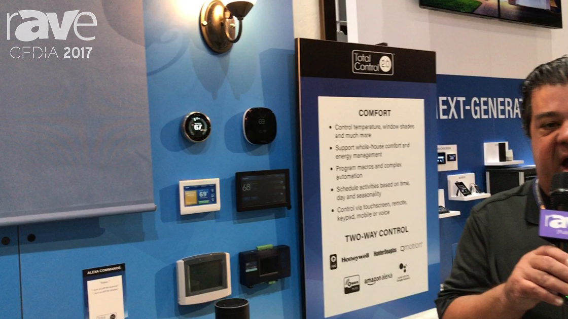 CEDIA 2017: Universal Remote Control Adds HVAC Control to Total Control 2.0