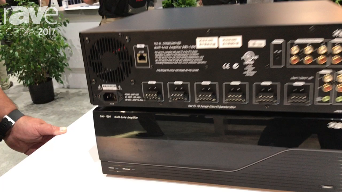 CEDIA 2017: Universal Remote Control Demos DMS Audio Solution Amplifiers