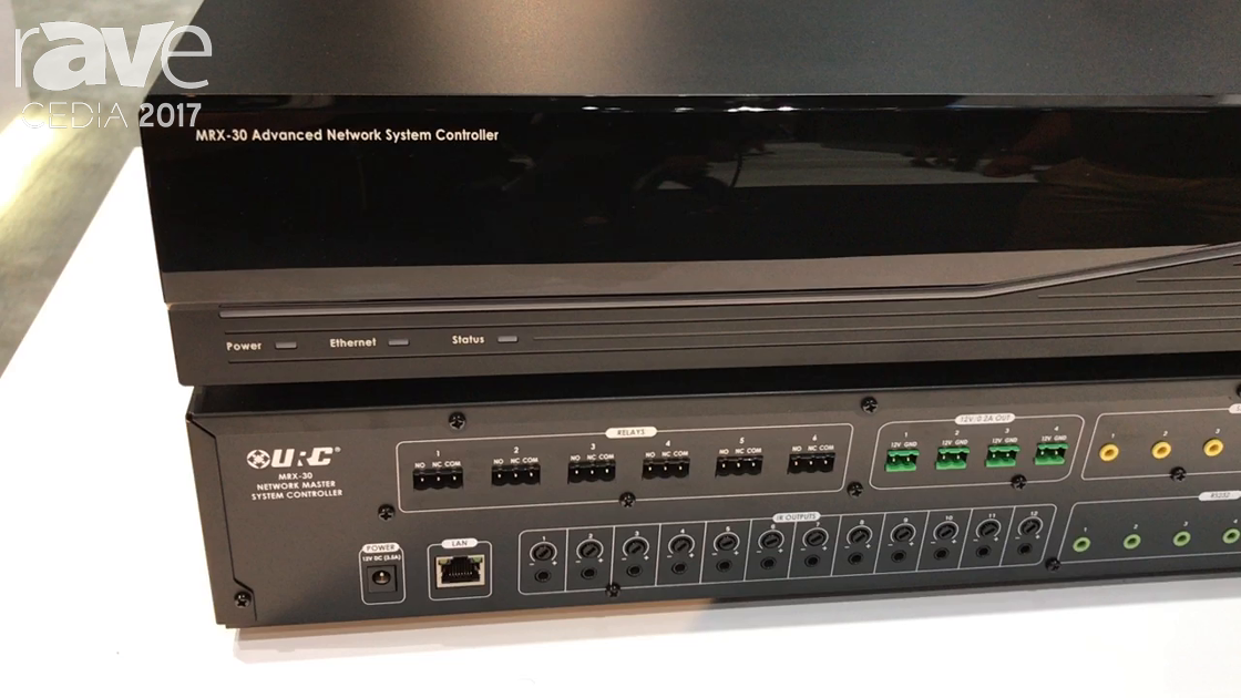 CEDIA 2017: Universal Remote Control Previews MRX-30 and MRX-15 Network System Processors