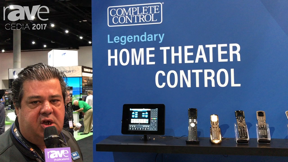 CEDIA 2017: Universal Remote Control Shows Complete Control Home Theater Line