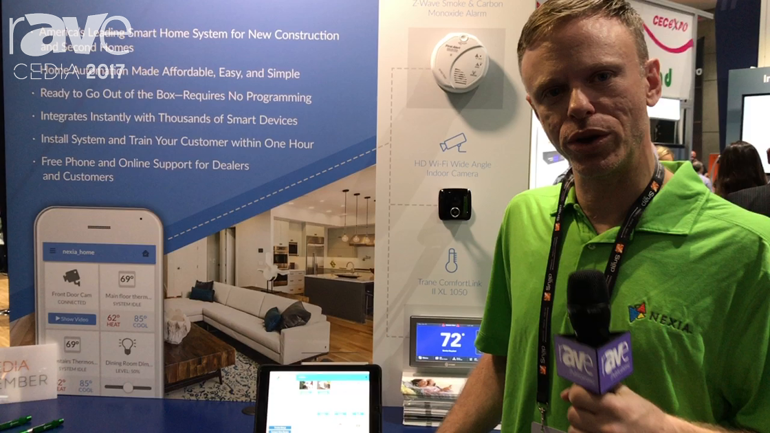 CEDIA 2017: Nexia Presents Nexia Smart Home System App