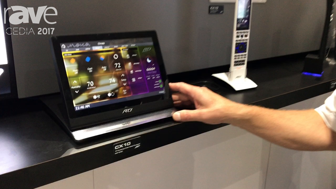 CEDIA 2017: RTI Intros CX10 Countertop/Under Cabinet Touchpanel