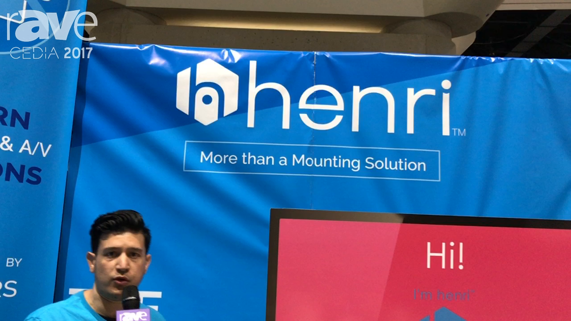 CEDIA 2017: Thenos Showcases henri Mounting Solution