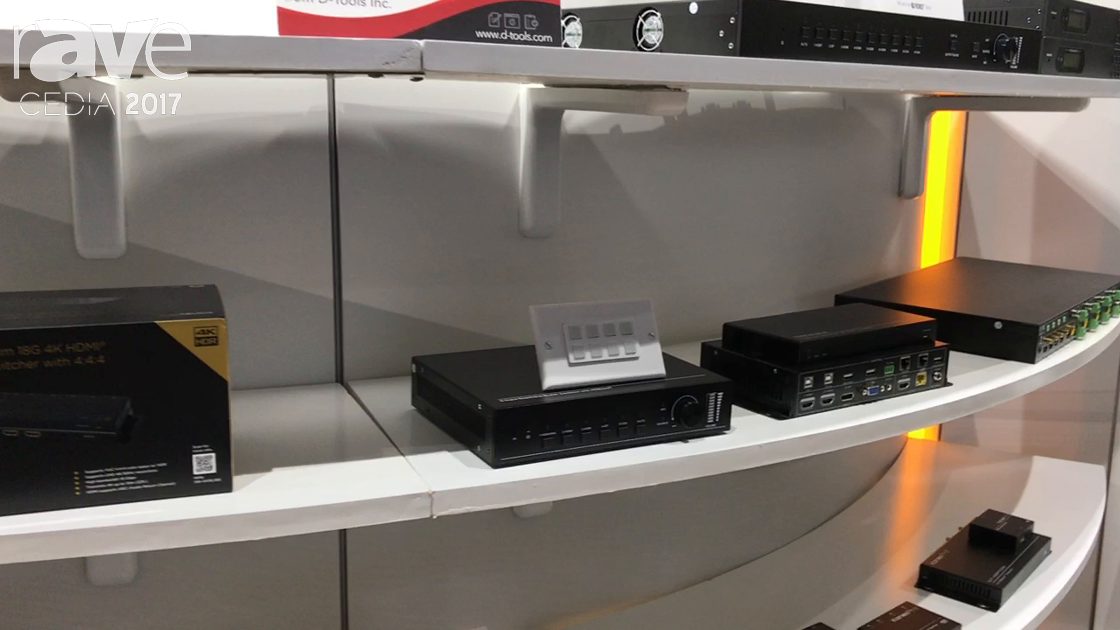 CEDIA 2017: KanexPro Shows 8-Button Control Based IP Keypad
