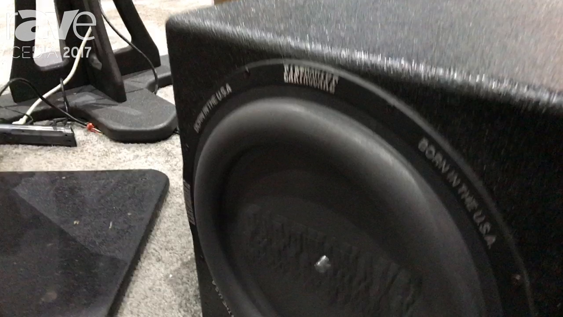 CEDIA 2017: Earthquake Sound Demos Supernova MKV-15 Subwoofer