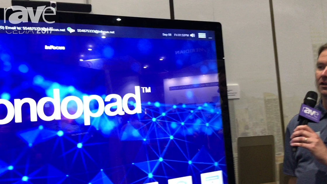 CEDIA 2017: ADI Shows the InFocus 70 inch Mondopad