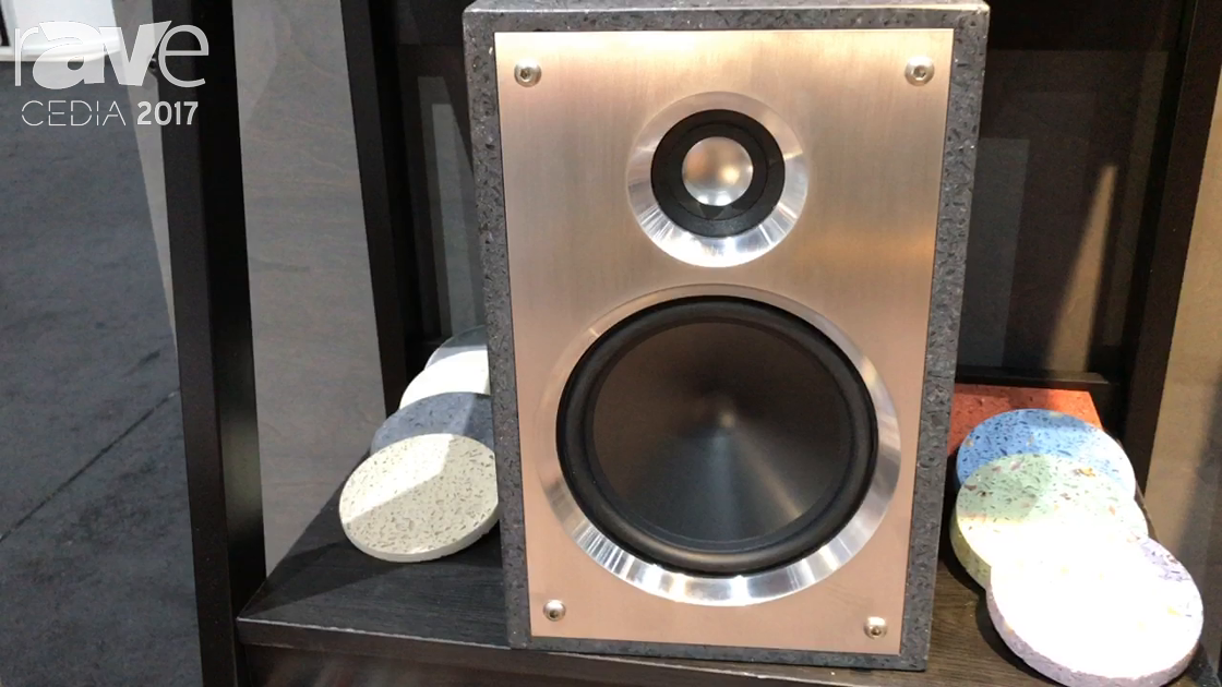 CEDIA 2017: Terra Speakers Introduces Katahdin Speakers Made From Recycled Concrete