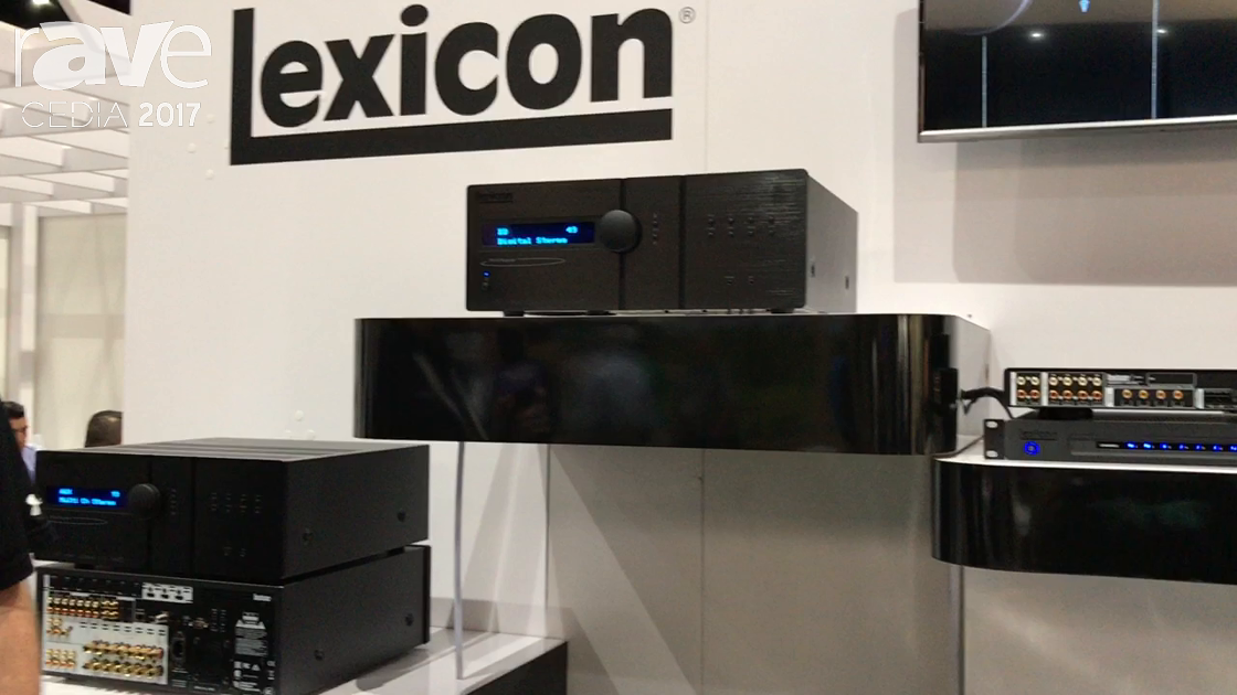 CEDIA 2017: Lexicon by HARMAN Shows RV-6 AND RV-9 AVRs and MC-10 Surround Processor