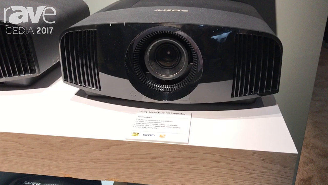 CEDIA 2017: Sony Presents the VPL-VW285ES, a True 4K Native Projector Under $5000