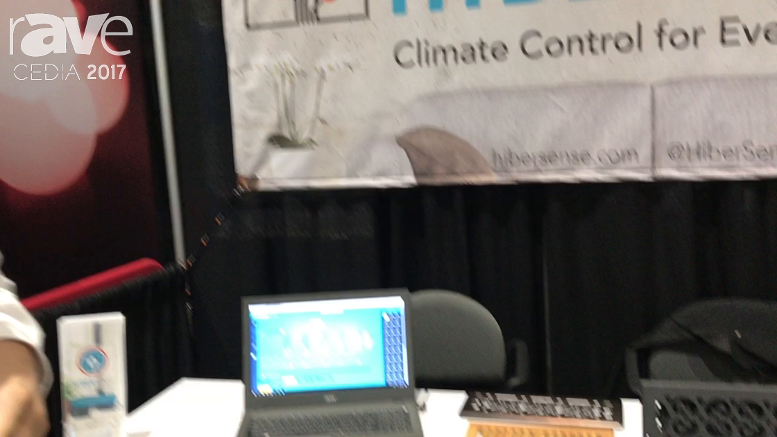 CEDIA 2017 HiberSense Shows Off Hiber Hub Connected Climate Control