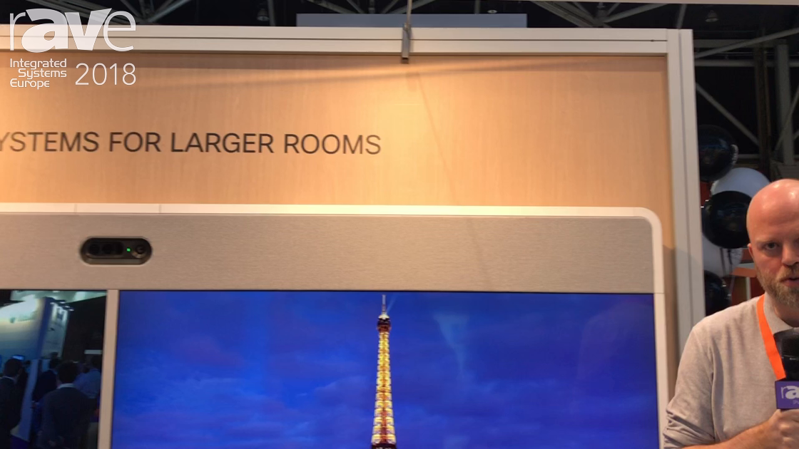 ISE 2018: Cisco Demos Its Cisco Spark Room 70