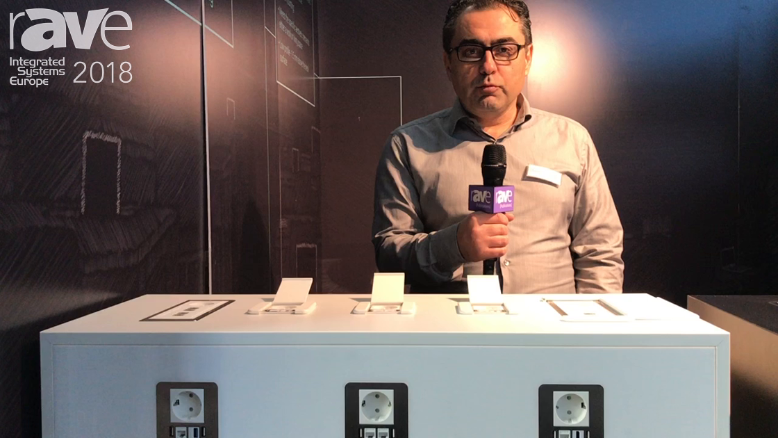 ISE 2018: Digi-tel doo Debuts a Line of Power Sockets to Retrofit in AV Furniture