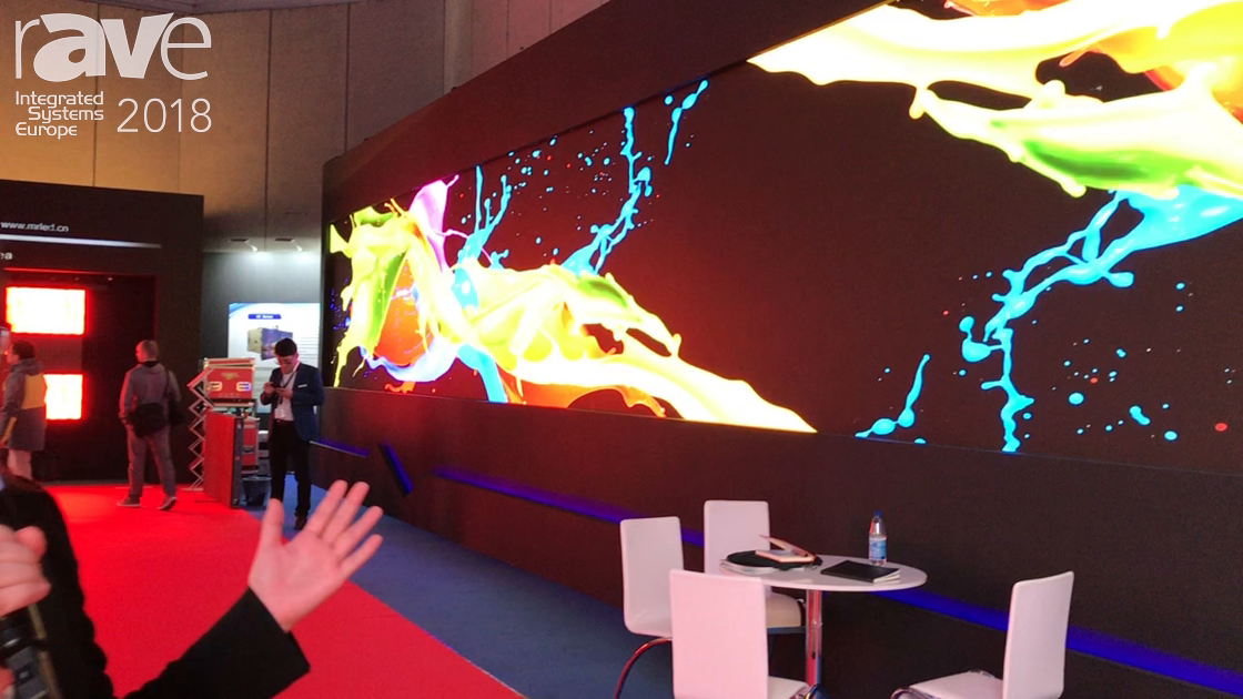 ISE 2018: Esdlumen Highlights Its 13K Resolution 1.5mm LED Wall System