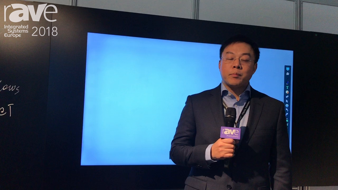 ISE 2018: Odin Technologuy Presents a 70″ E-Blackboard System for Meeting and Classrooms