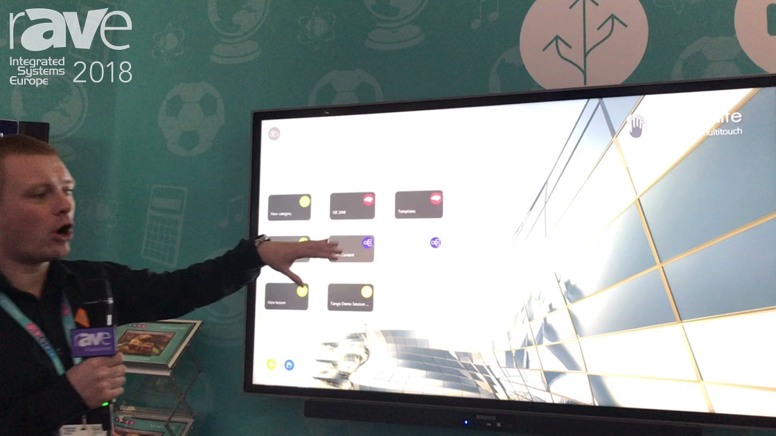 ISE 2018: Osborne Technologies Explains Its Range of TANGO Interactive Touch Screens