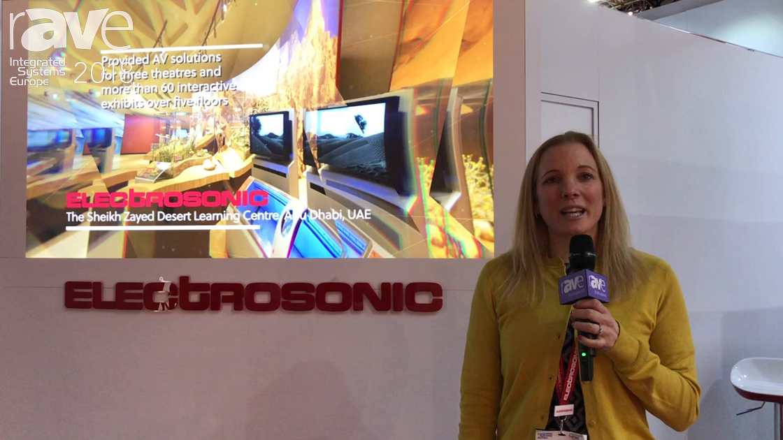 ISE 2018: Electrosonic Talks About Its Different AV Integration and Service Solutions
