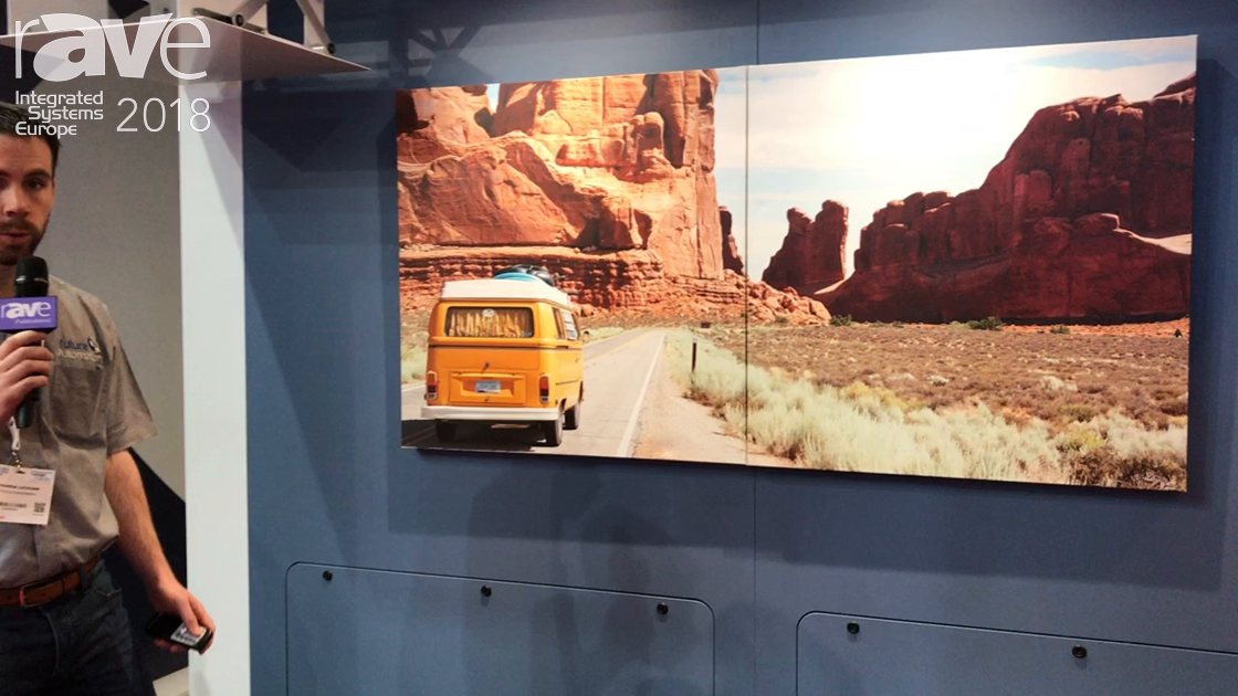 ISE 2018: Future Automation Shows Picture Split Mechanism and Electric Advance & Drop TV Wall Mount