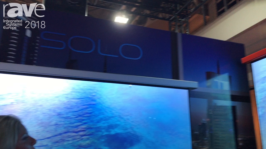 ISE 2018: Screen Innovations Features New Solo Wireless Motorized Screen