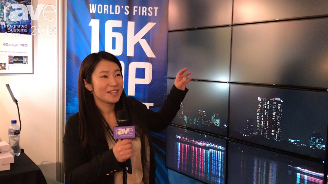 ISE 2018: AZLAB Debuts 16K and 60 FPH Playback System for Video Wall Solutions