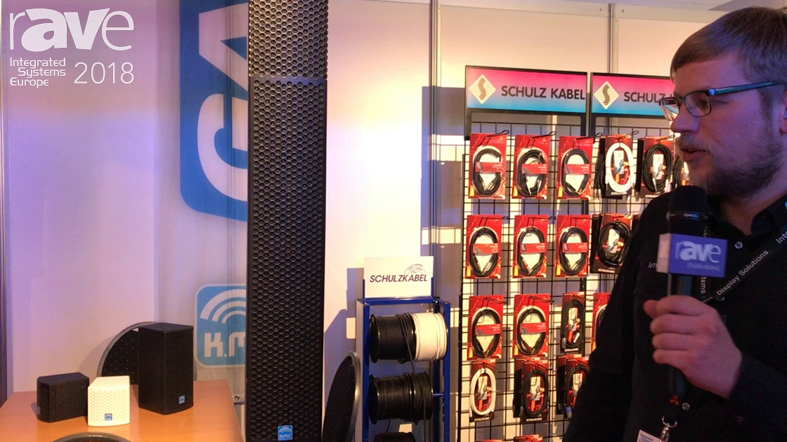 ISE 2018: KME Presents a Column Speaker System Solution