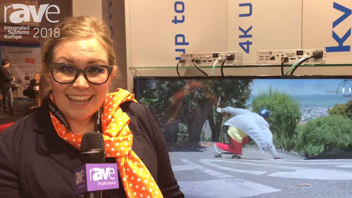 ISE 2018: KVM-Tec Electronic Debuts a 4K Video Over DisplayPort Solution