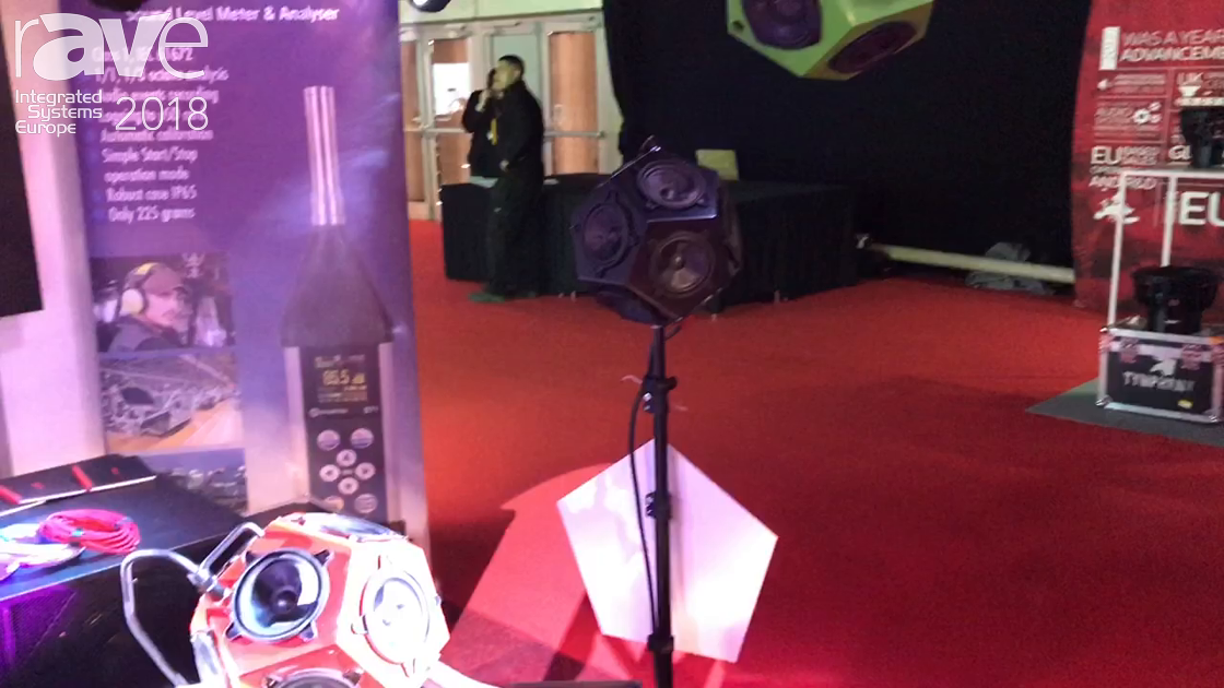 ISE 2018: SAFE SRL Demos Omnidirectional Speakers